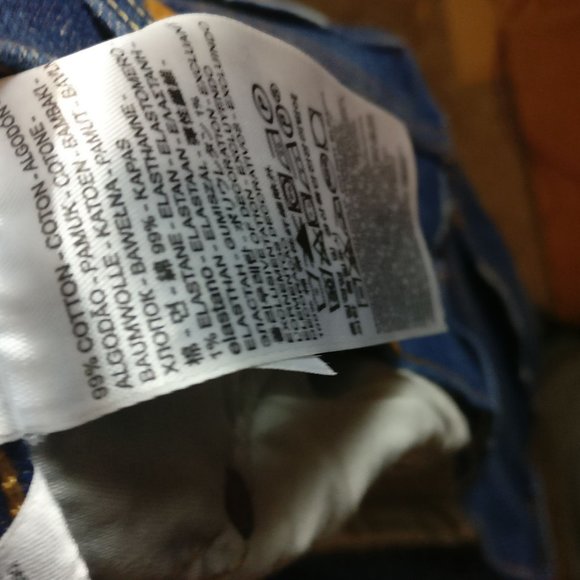 Levi's 501 High Waist Blue Jean Button Fly 99%Cotton in SONG FOR FOREVER 30w - Picture 13 of 13